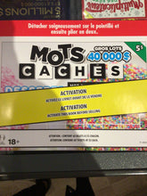 Charger l'image dans la galerie, GRATTEUX - MOTS CACHÉS - 5$
