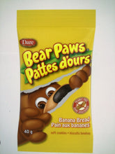 Charger l'image dans la galerie, DARE - PATTES D'OURS - GINGEMBRE/CHOCO/BANANE - 1 SACHET - 40g

