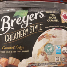 Charger l'image dans la galerie, BREYERS - CREME GLACEE CARAMEL ET FUDGE- 1,66L
