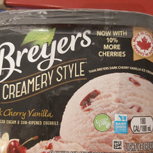 Charger l'image dans la galerie, BREYERS - CREME GLACEE VANILLE ET CERISE NOIRE- 1,66L
