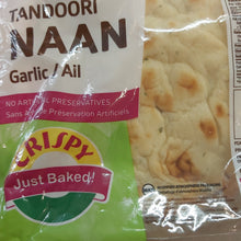 Charger l'image dans la galerie, Tandoori Naan - 5 PAINS PLATS A l’AIL NAAN - 500G
