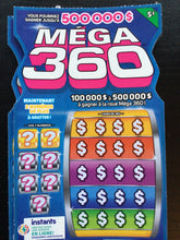Charger l'image dans la galerie, GRATTEUX - MEGA 360 - 5$
