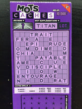 Charger l'image dans la galerie, GRATTEUX - MOTS CACHES - 2$

