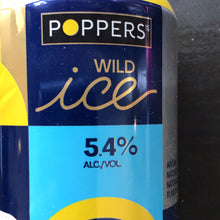 Charger l'image dans la galerie, POPPERS - WILD ICE - FRAMBOISE ET CITRON - 5.4% alcool - 473ml
