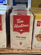 Charger l'image dans la galerie, TIM HORTONS - THE CHAI - 20 SACHETS
