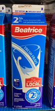 Charger l'image dans la galerie, BEATRICE - 2% - LAIT - 1L
